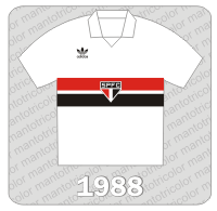 Camisa São Paulo FC 1988 - Adidas