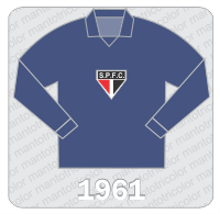 Camisa de Goleiro São Paulo FC - 1961