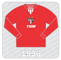 Camisa de Goleiro São Paulo FC - Adidas - TAM - 1996