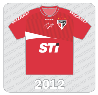 Camisa de Goleiro São Paulo FC - Reebok - Wizard - STi - 2012