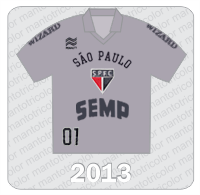 Camisa de Goleiro São Paulo FC - Penalty - Wizard - SEMP - 2013 - Raízes
