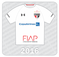 Camisa de Goleiro São Paulo FC - Under Armour - 2016 - Copa Airlines FIAP