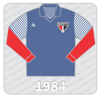 Camisa de Goleiro São Paulo FC - Le Coq - 1984