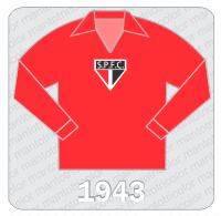 Camisa de Goleiro São Paulo FC - 1943