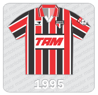 Camisa São Paulo FC 1995 - Penalty - TAM - Selo Paz