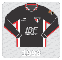 Camisa de Goleiro São Paulo FC - Penalty - IBF - 1993